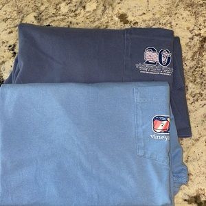 Vineyard Vines Tees (2) size L